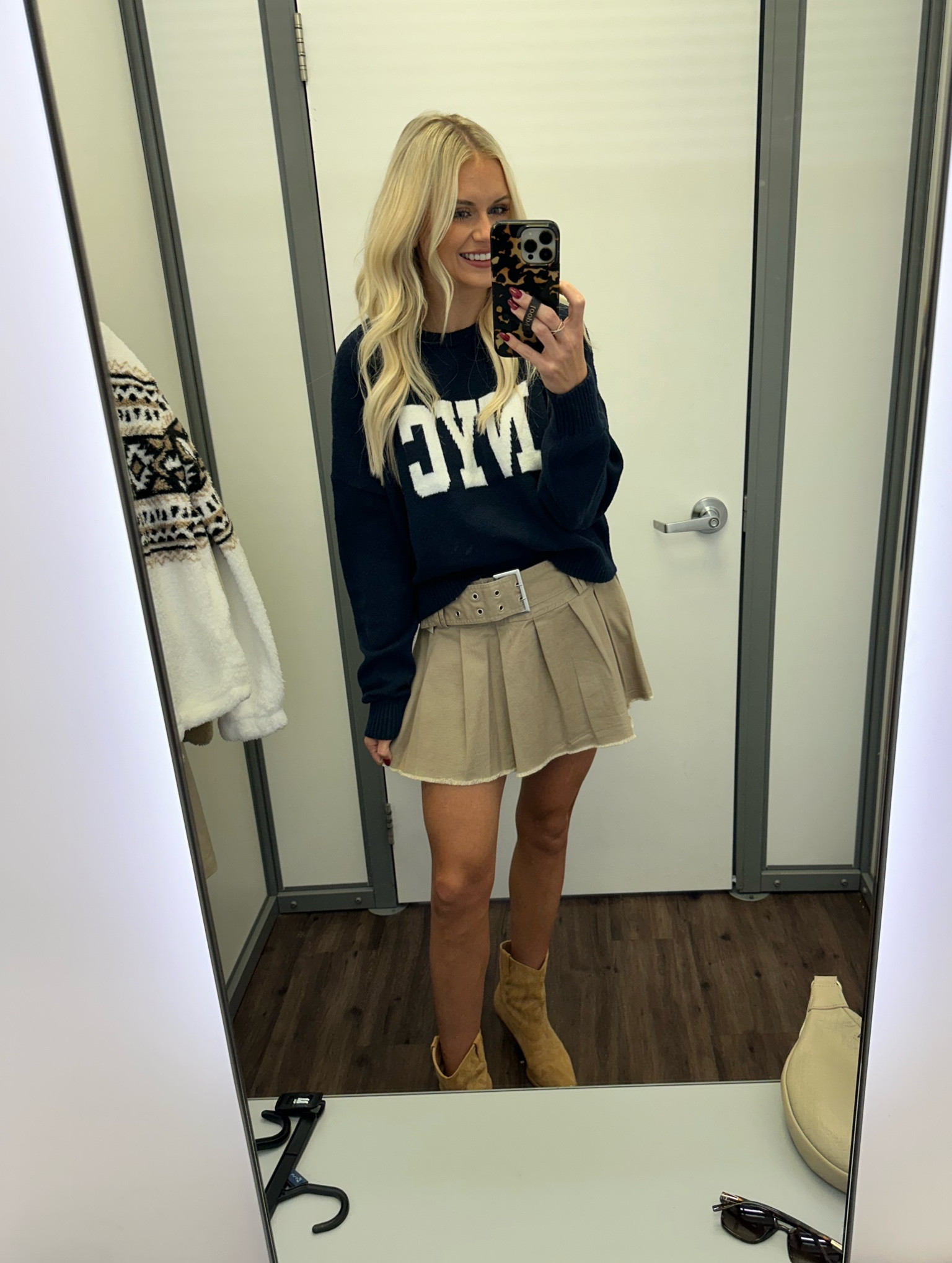 Wal-mart new arrivals for fall 
Small skirt — need an XS
Small sweater

#LTKFindsUnder100 #LTKFindsUnder50 #LTKStyleTip