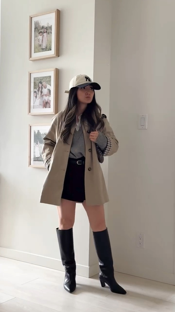 We’ve been having in between spring/summer weather and still need light weight jacket.

I had to get hands on @sezane Carter trench and I feel this length compliments my body then the longer length? What do you guys think?

Also styled with my favourite @poppybarley knee high boots ❤️

#sezanelover