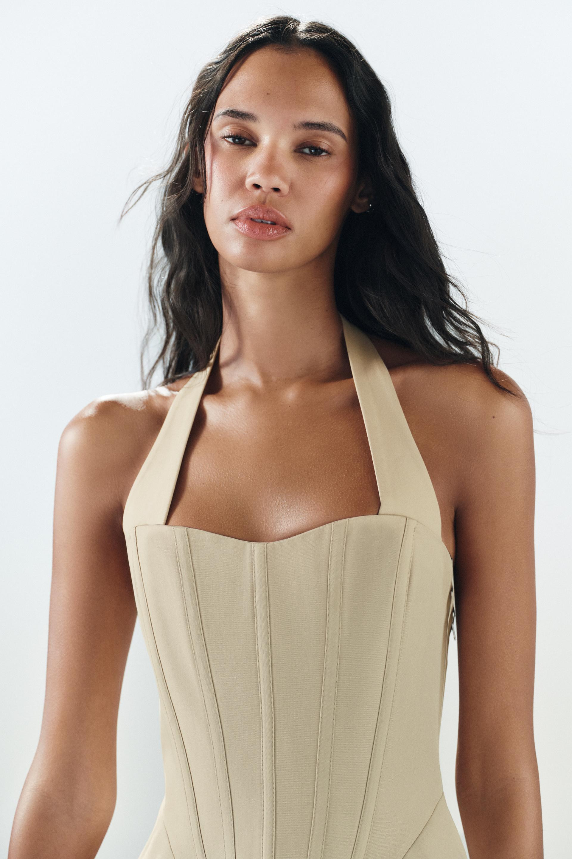 HALTER CORSET TOP | Zara US