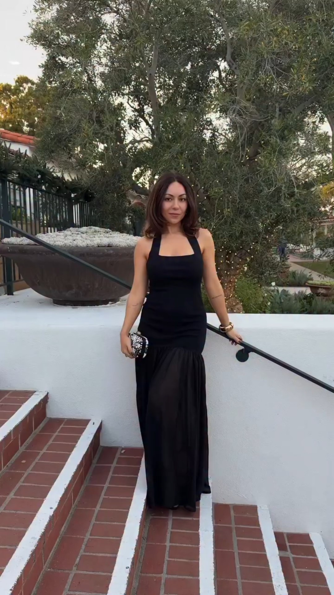 A black maxi dress is always a winning choice. It’s perfect for the holiday season, and I’ll be styling it with a chic faux fur coat for holiday events this winter. 🖤⭐️ I got size S which is a bit snug on me but I knew XS would be a bit tight. I’m 5’ 3” for reference! 

#LTKPetite #LTKSeasonal #LTKHoliday