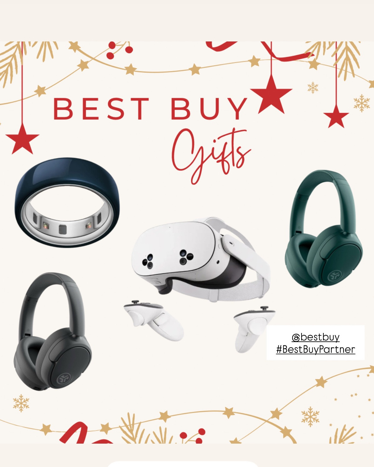 #BestBuyPartner I partnered with @bestbuy to share the top gifts this holiday season including the Meta Quest 3S! 