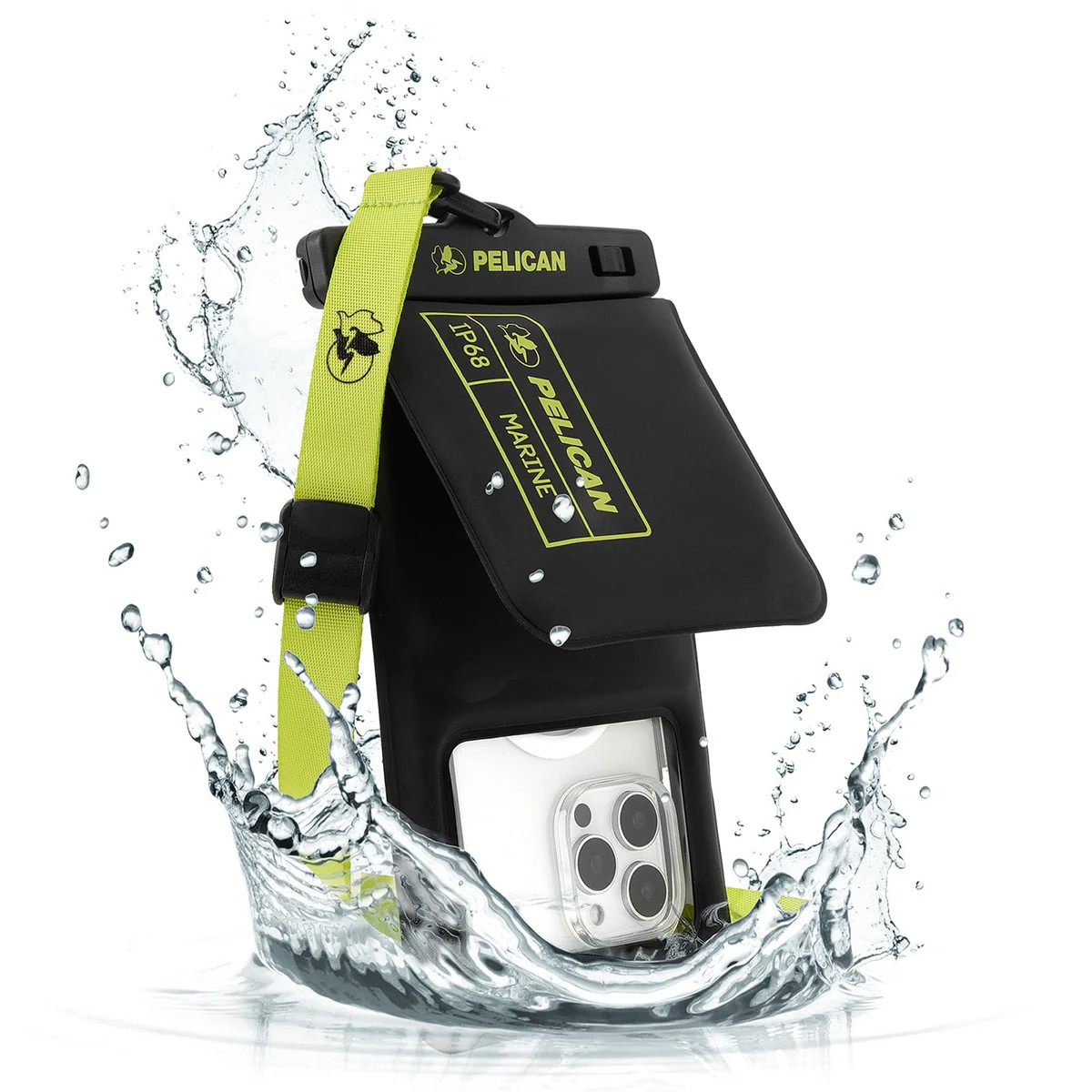 Pelican Marine Waterproof Floating Phone Pouch with Storage Pocket | Case-Mate