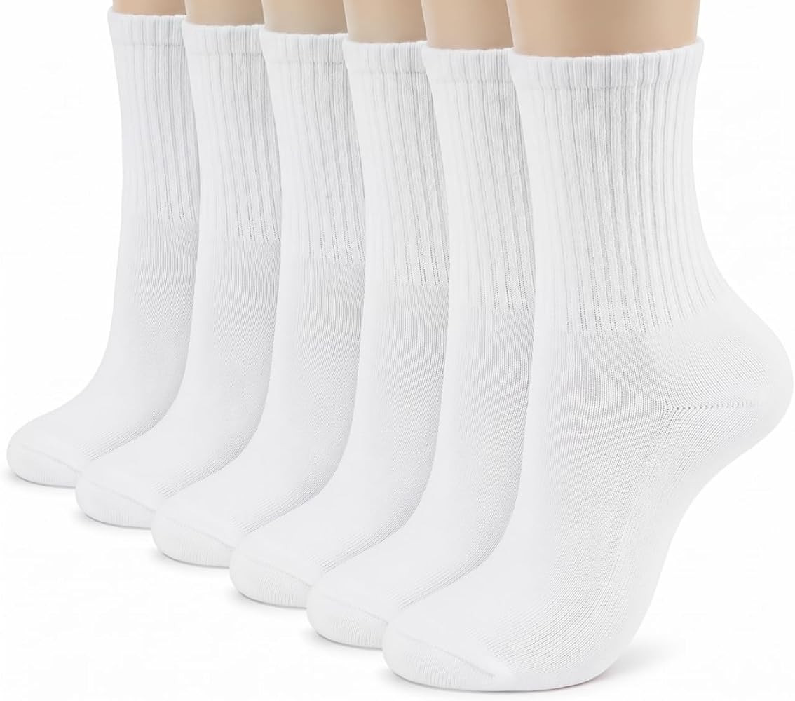 BomKinta Women Calf Socks Athletic Crew Sock | Amazon (US)