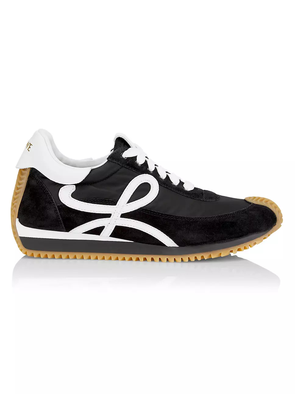 LOEWE Flow Runner Mix Leather Sneakers | Saks Fifth Avenue