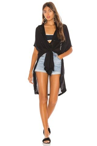 L*SPACE Anita Cover Up in Black from Revolve.com | Revolve Clothing (Global)