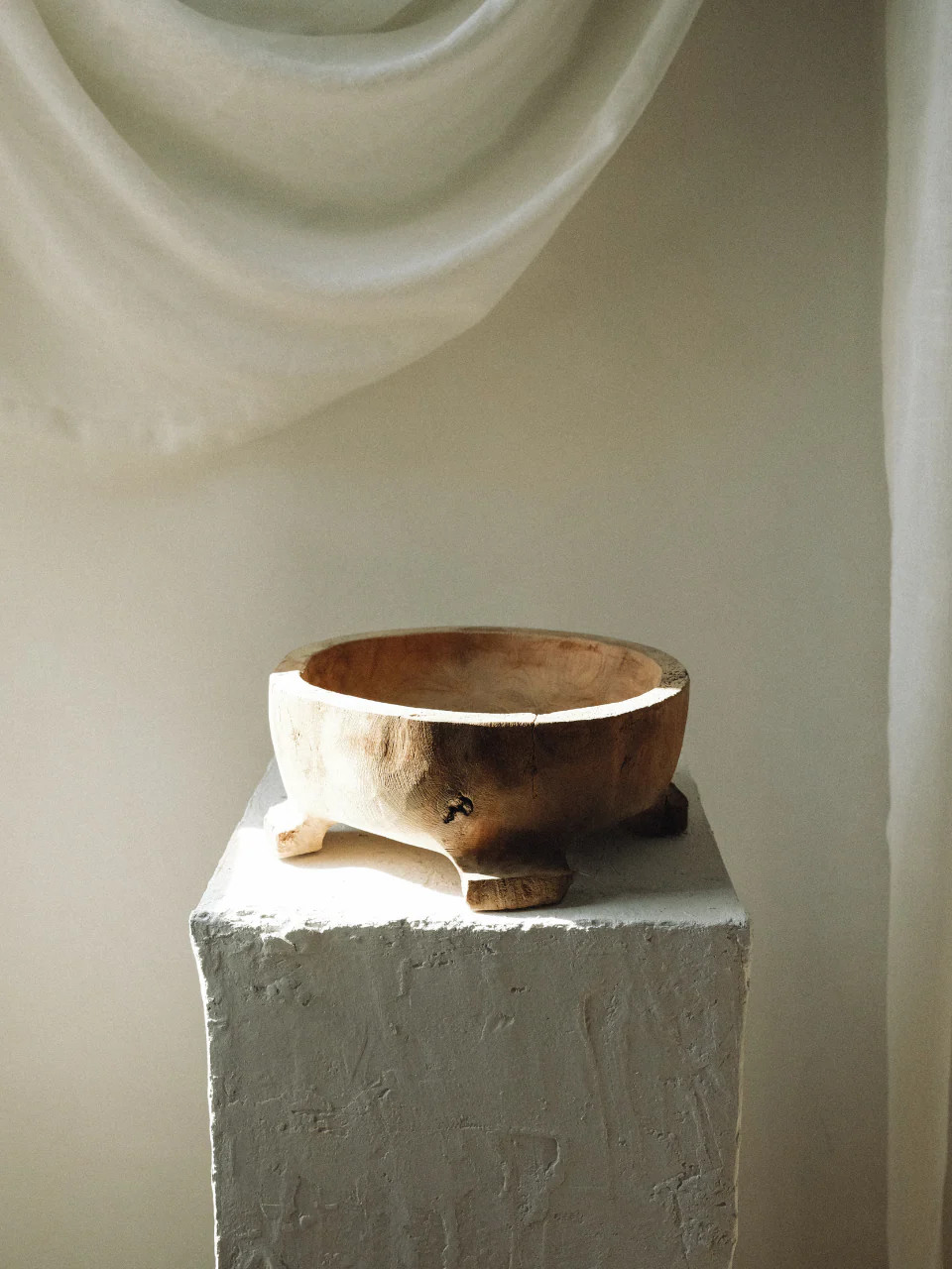 Round Teak wood Tray | Twenty Third by Deanne (US)