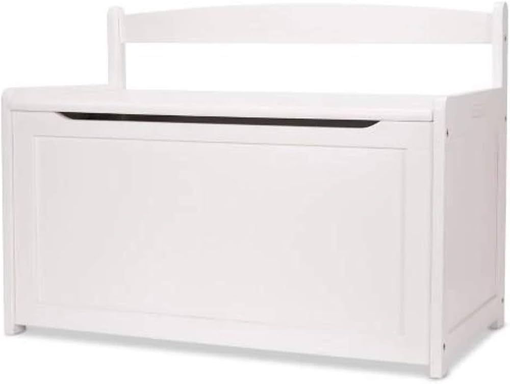 Melissa & Doug Wooden Toy Chest - White Furniture for Playroom | Kids Toy Box, Wooden Toy Box Sto... | Amazon (CA)
