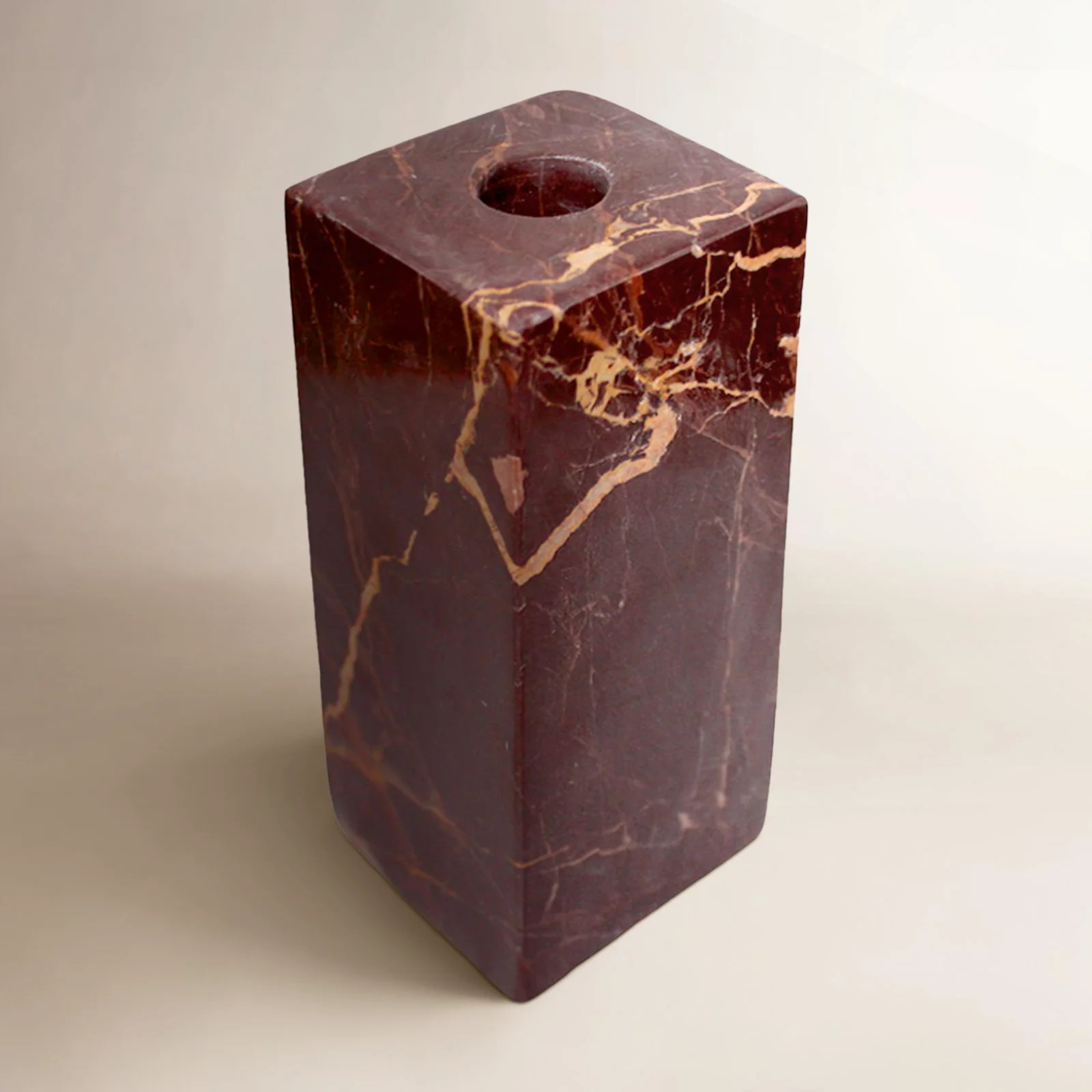 AllModern Red Levanto Sq. Candle Holder Lg. | Joss & Main | Joss & Main