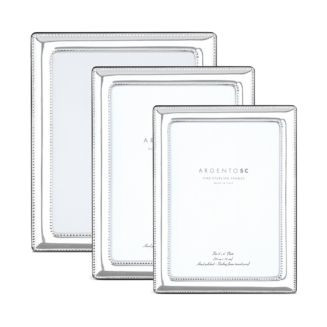 Argento SC Argento Double Bead Sterling Silver Frame | Bloomingdale's Home | Bloomingdale's (US)
