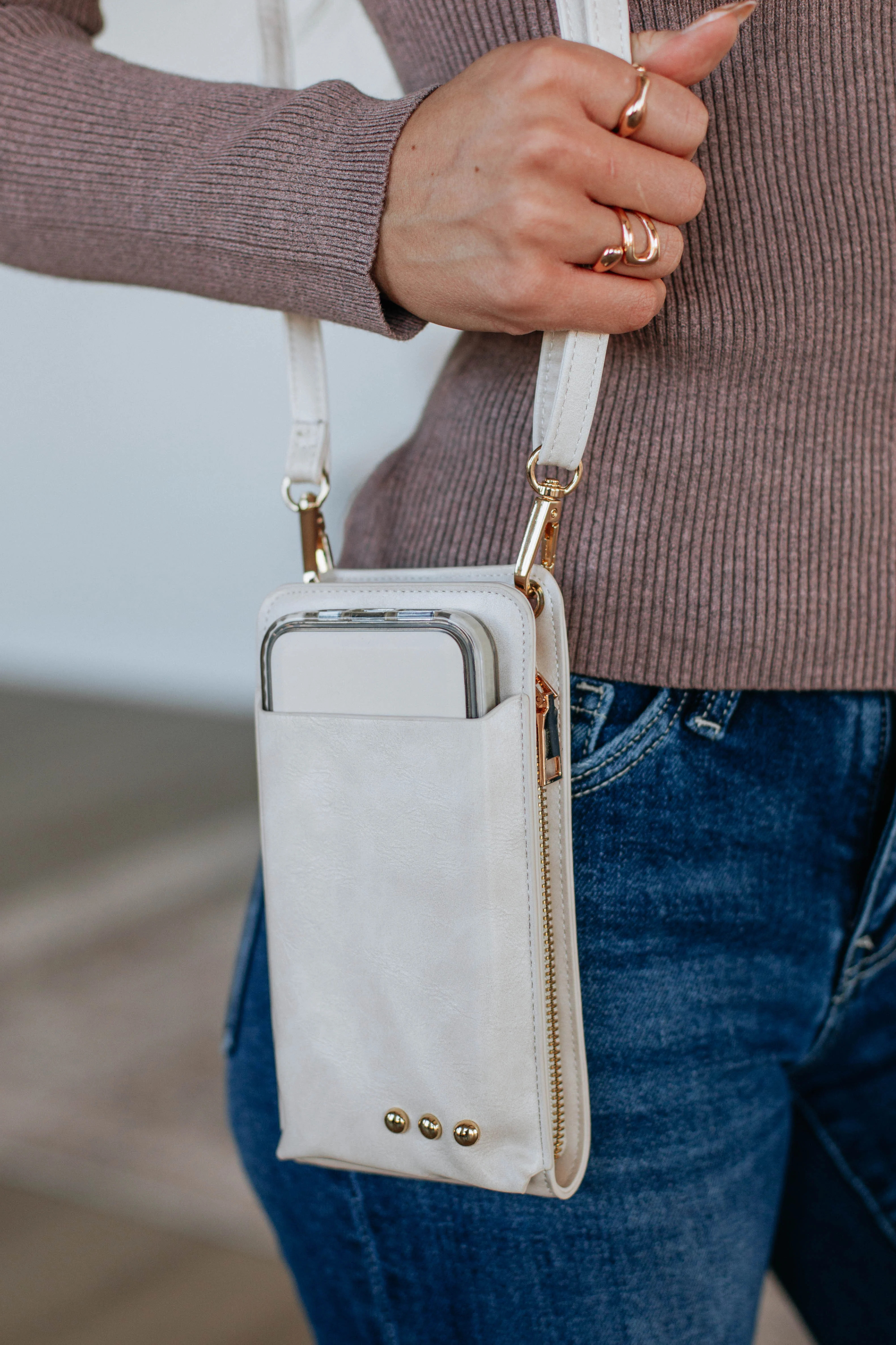 Polly Double Duty Bag - Cream | Wild Oak Boutique
