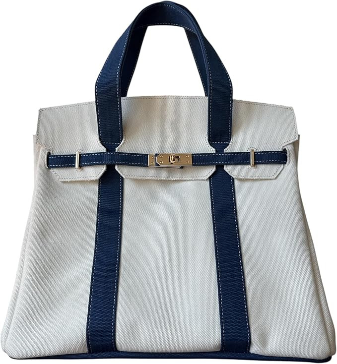 Canvas Tote| 8 Pockets| Distressed Finish| Spacious Interior| Daily Use| Work| Gym| Travel| Durab... | Amazon (US)