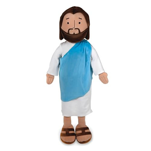 Hallmark My Friend Jesus Plush Doll, 13" Small Stuffed Jesus, Religious Gift for Kids, Baptism, Easter Basket Stuffers | Amazon (US)