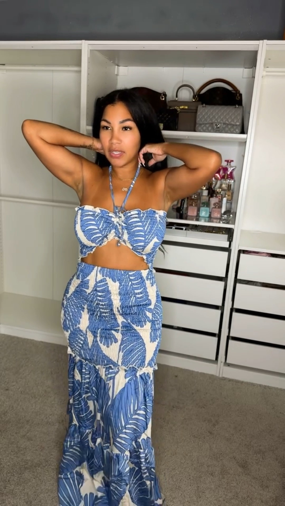 Maxi dress season is here #shoptutuslookhere