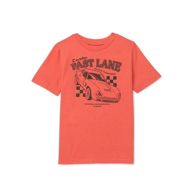 365 Kids from Garanimals Boys Mix and Match Graphic Tee with Short Sleeves, Sizes 4-10 | Walmart (US)