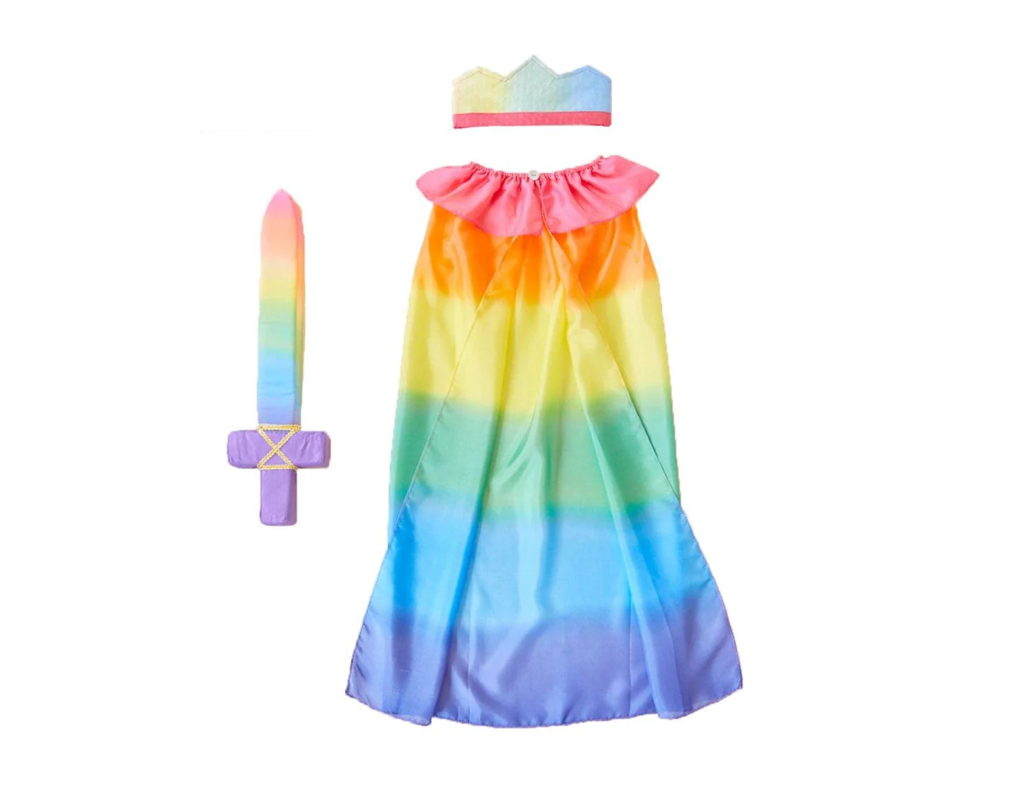 Knight Dress Up Set - Rainbow | Ten Little