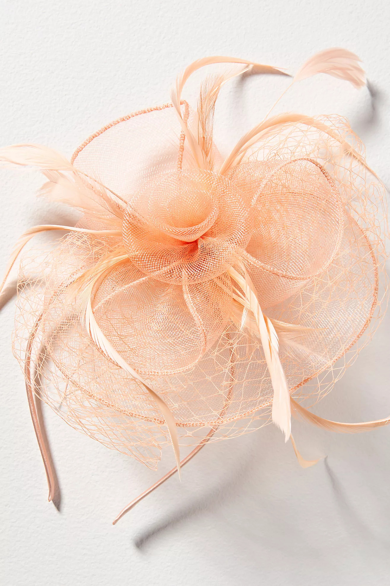 Mesh Feather Fascinator | Anthropologie (US)