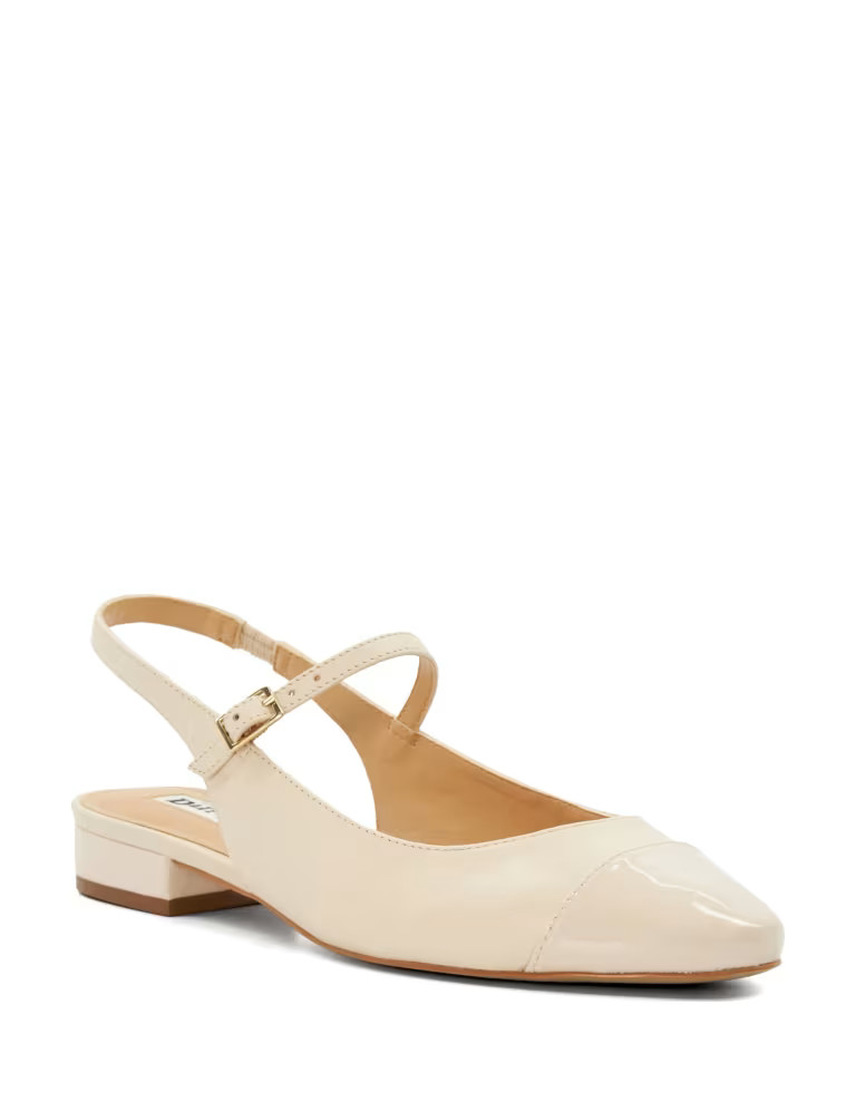 Leather Strappy Flat Slingback Sandals | Marks & Spencer (UK)