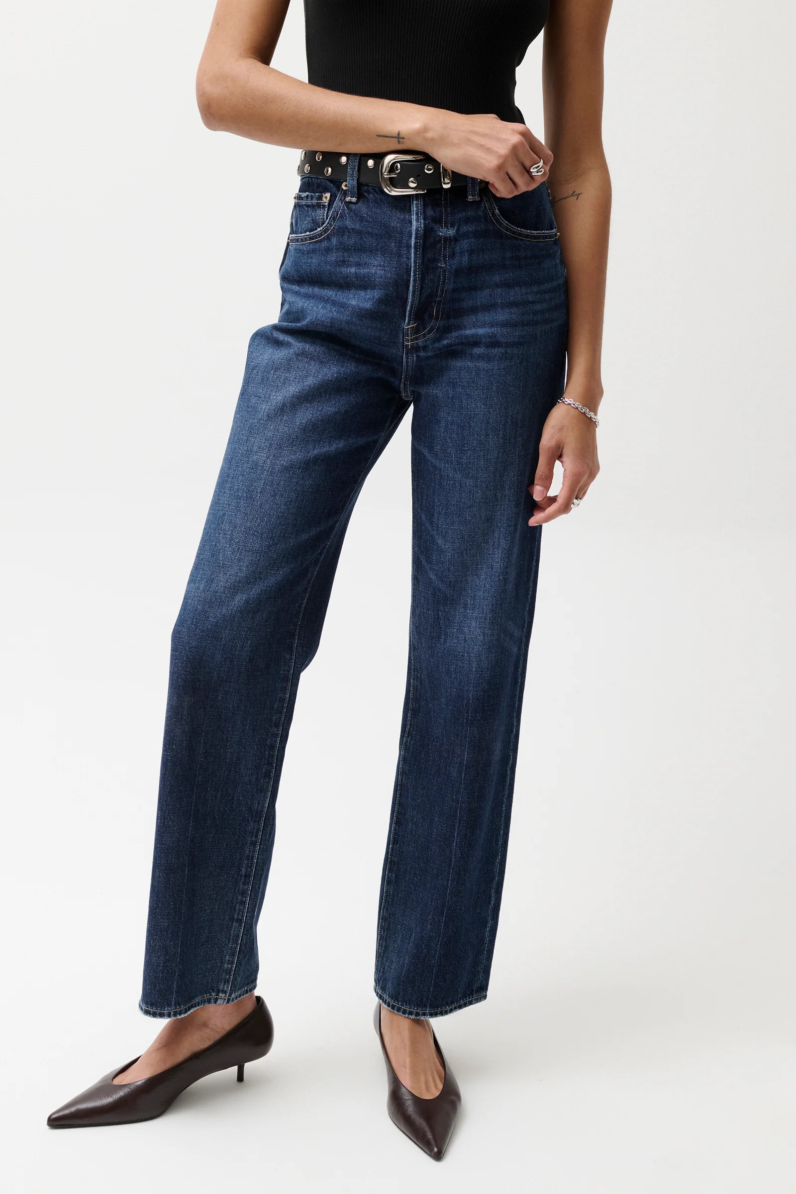 Cassie Super High Rise Straight Jean - Cultivate | Pistola Denim