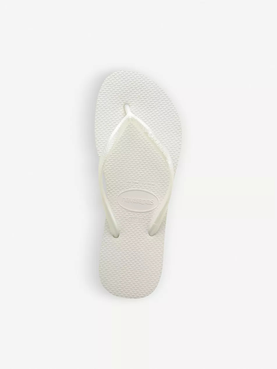 Slim rubber flip-flops | Selfridges