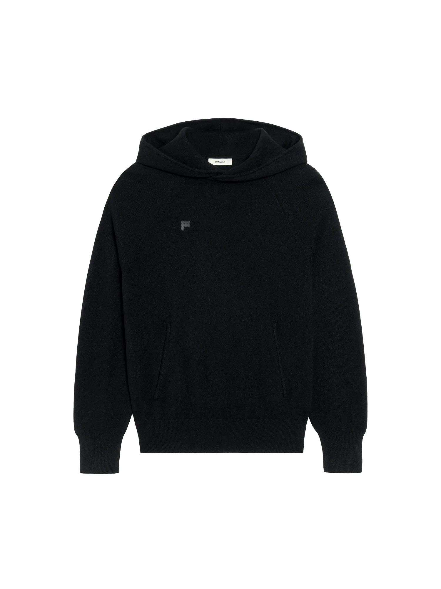 Recycled Cashmere Hoodie - Black - Pangaia | The Pangaia US