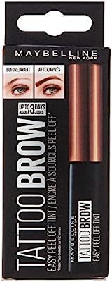 Maybelline New York Brow Tattoo Longlasting Tint Medium Brown 4.9ml | Amazon (US)