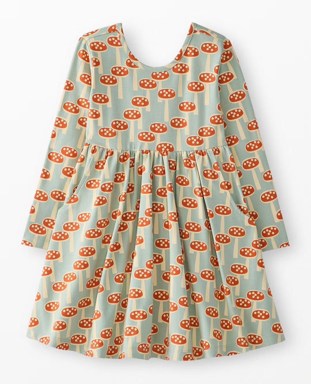 Long Sleeve Skater Dress with Pockets | Hanna Andersson