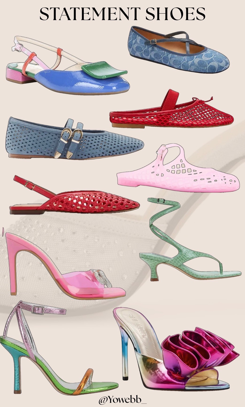 Statement but wearable shoes! 😎
 #LTKfinds #Footwear #SpringShoes

#LTKSeasonal #LTKOver40