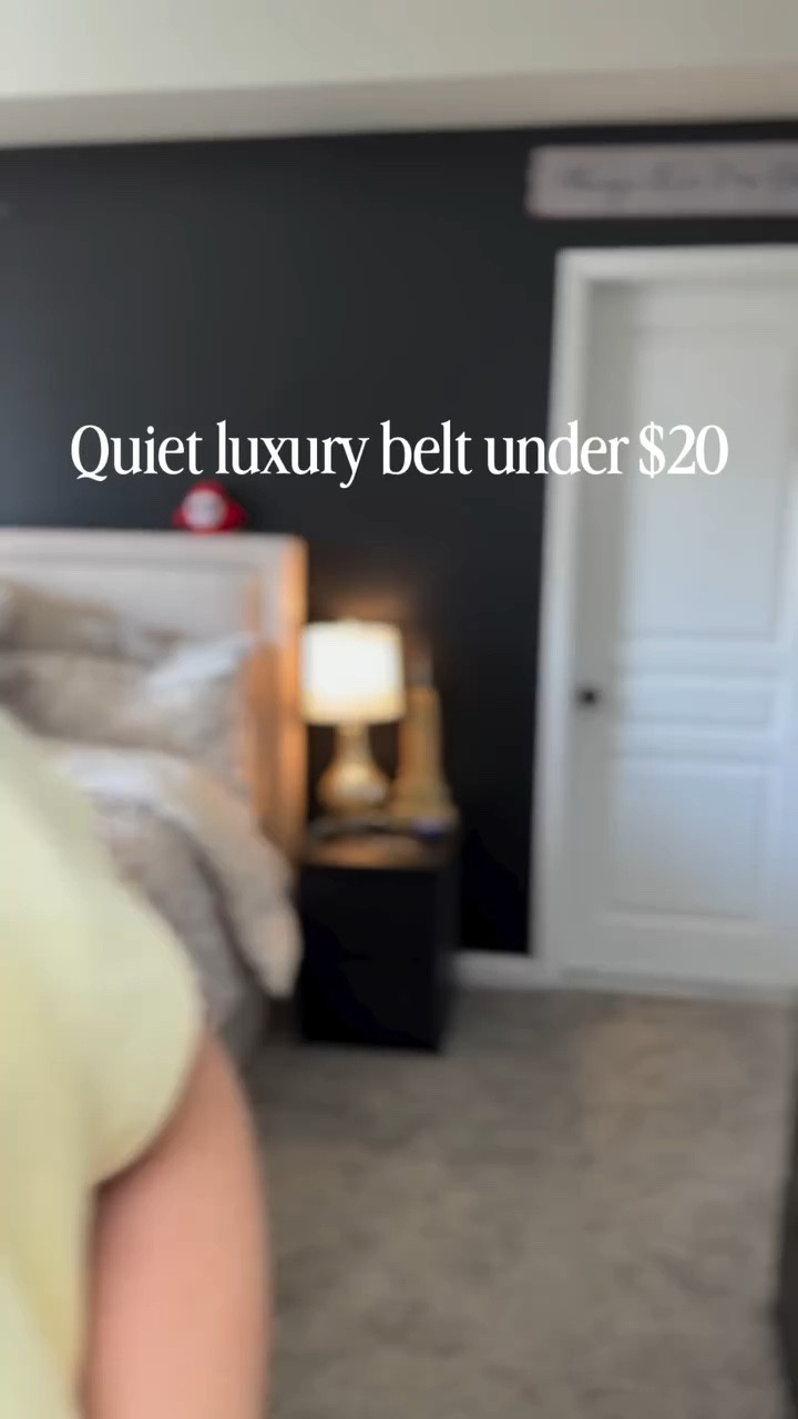 Quiet luxury for under $20 🤍 this Amazon belt instantly elevates any outfit. The soft ivory strap + gold oval buckle gives that expensive, minimalist look without the designer price tag.

As a buyer, these are the details I always look for — clean hardware, neutral tone, and versatility across denim, trousers, and dresses. This is the kind of piece that makes an outfit feel polished in seconds.

Comment SHOP and I’ll send the link 🤍

#reel #explore @christina_with_love_

quiet luxury style
amazon fashion find
minimalist belt
designer inspired belt
amazon accessories
affordable luxury style
capsule wardrobe pieces
neutral outfit ideas
classic wardrobe staples
amazon style finds
look expensive on a budget
elevated basics
timeless fashion pieces
old money aesthetic