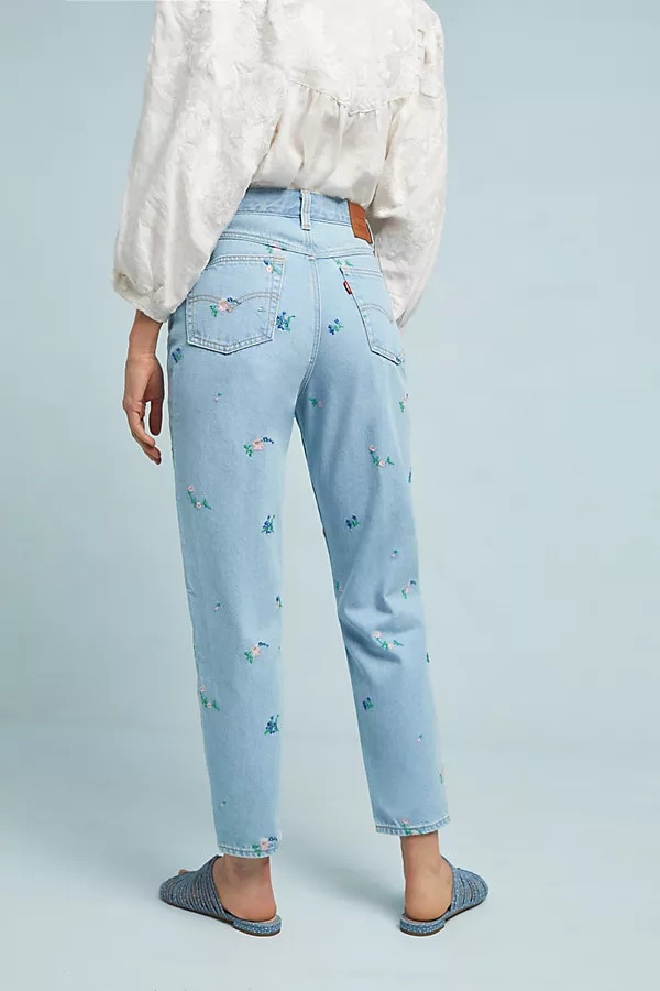 Levi's Mom Ultra High-Rise Straight Jeans | Anthropologie (US)