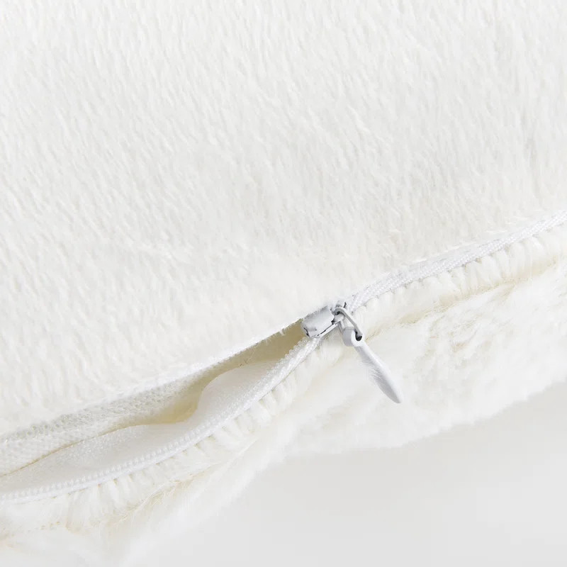 Donalsonville Indoor Faux Fur Throw Pillow & Insert (Set of 2) | Wayfair North America