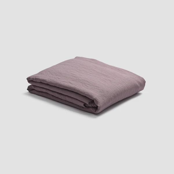 Elderberry Linen Fitted Sheet | Piglet
