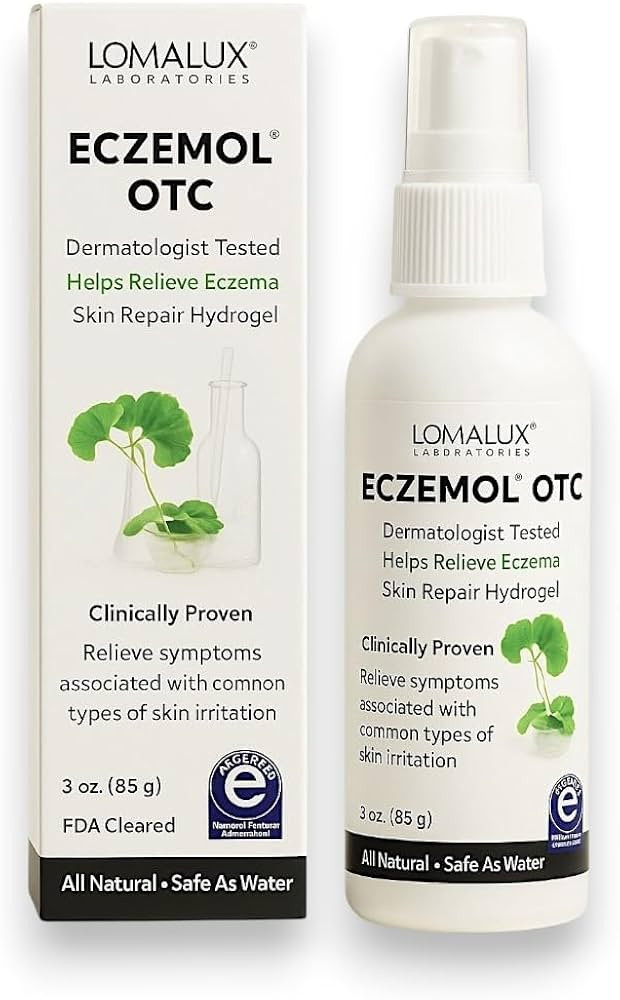 Loma Lux New Eczemol OTC Spray Natural & No Sting Hypochlorous for Eczema, Wounds, Burns, Cuts, S... | Amazon (US)