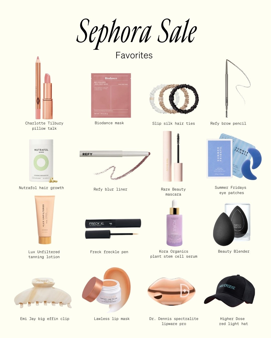 Sephora Savings Event 💄 Rouge members get 20% off right now. My fav products 🤍

#LTKFindsUnder50 #LTKSaleAlert #LTKBeauty