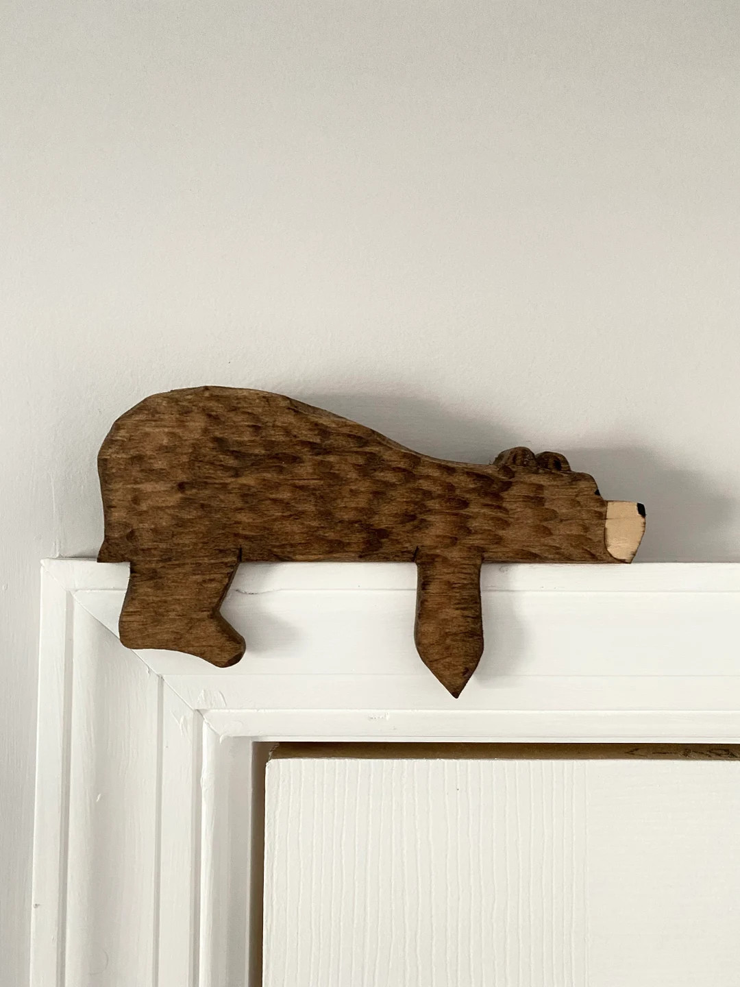 Wooden Bear Door Topper - Etsy | Etsy (US)