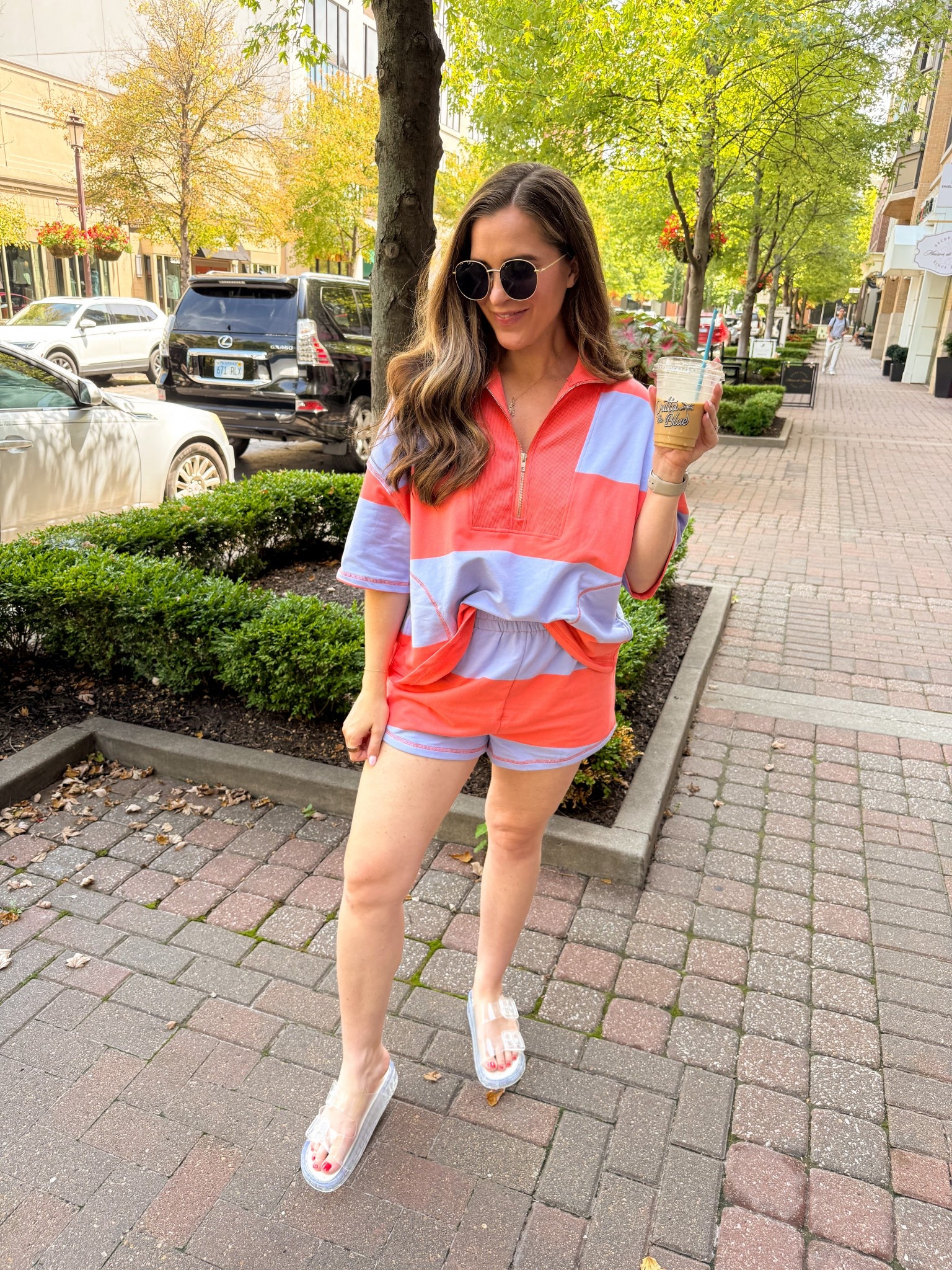 LOVE this matching set! Perfect for postpartum and if you are breastfeeding! Comes in so many colors too. I am wearing a medium. 

#LTKBump #LTKFindsUnder50 #LTKBaby