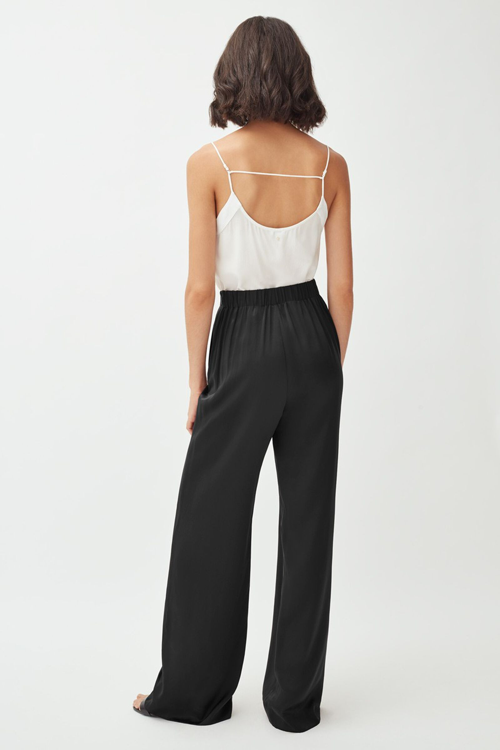 Charmeuse Wide-Leg Pant | Cuyana