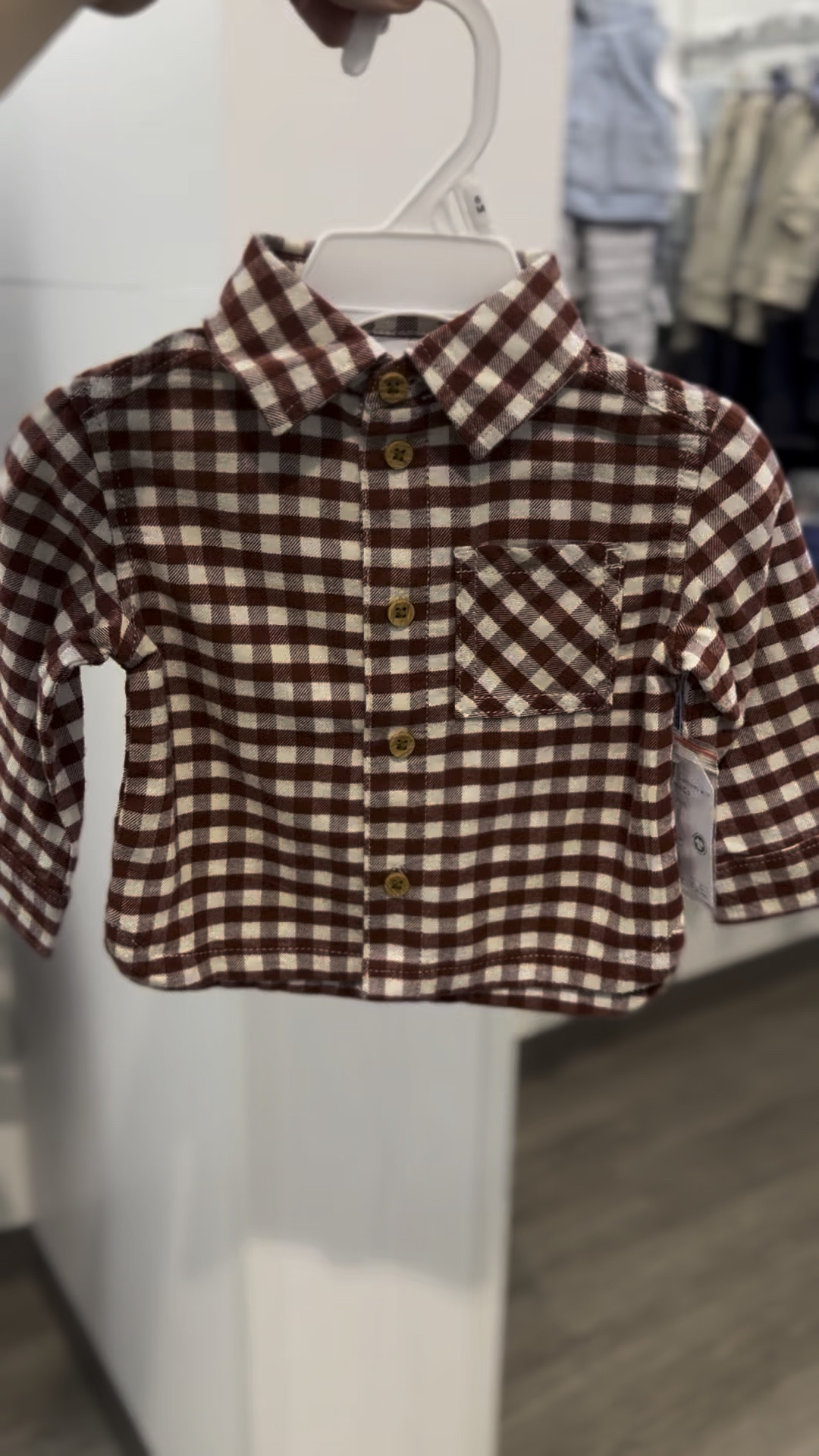 Cute button down top for boys! Sizes newborn-12!
*There are 2 different listings. One for baby/toddler sizes & one for older kid sizes. Make sure you double check which link you pick. 

#LTKFamily #LTKHoliday #LTKKids