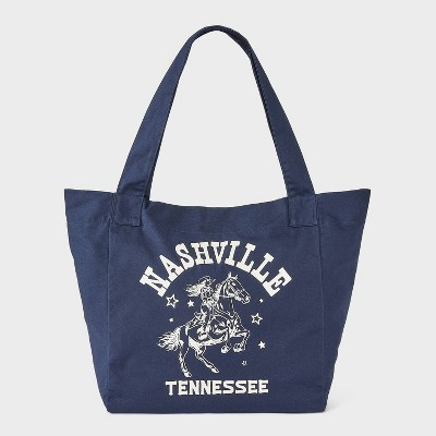 Grayson Threads Kids' Nashville Tote Bag - Navy | Target