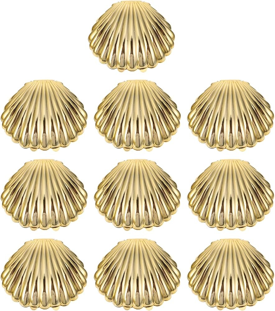 BESTOYARD 10pcs Sea Shells Candy Boxes Seashell Party Favor Containers Clam Treat Holders Plastic... | Amazon (US)