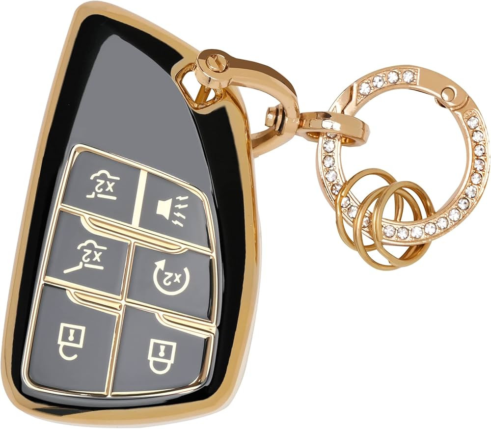 for Chevy Silverado Key Fob Cover - Soft TPU Key Fob Case Shell Cover Holder Protector for 2022 2... | Amazon (US)