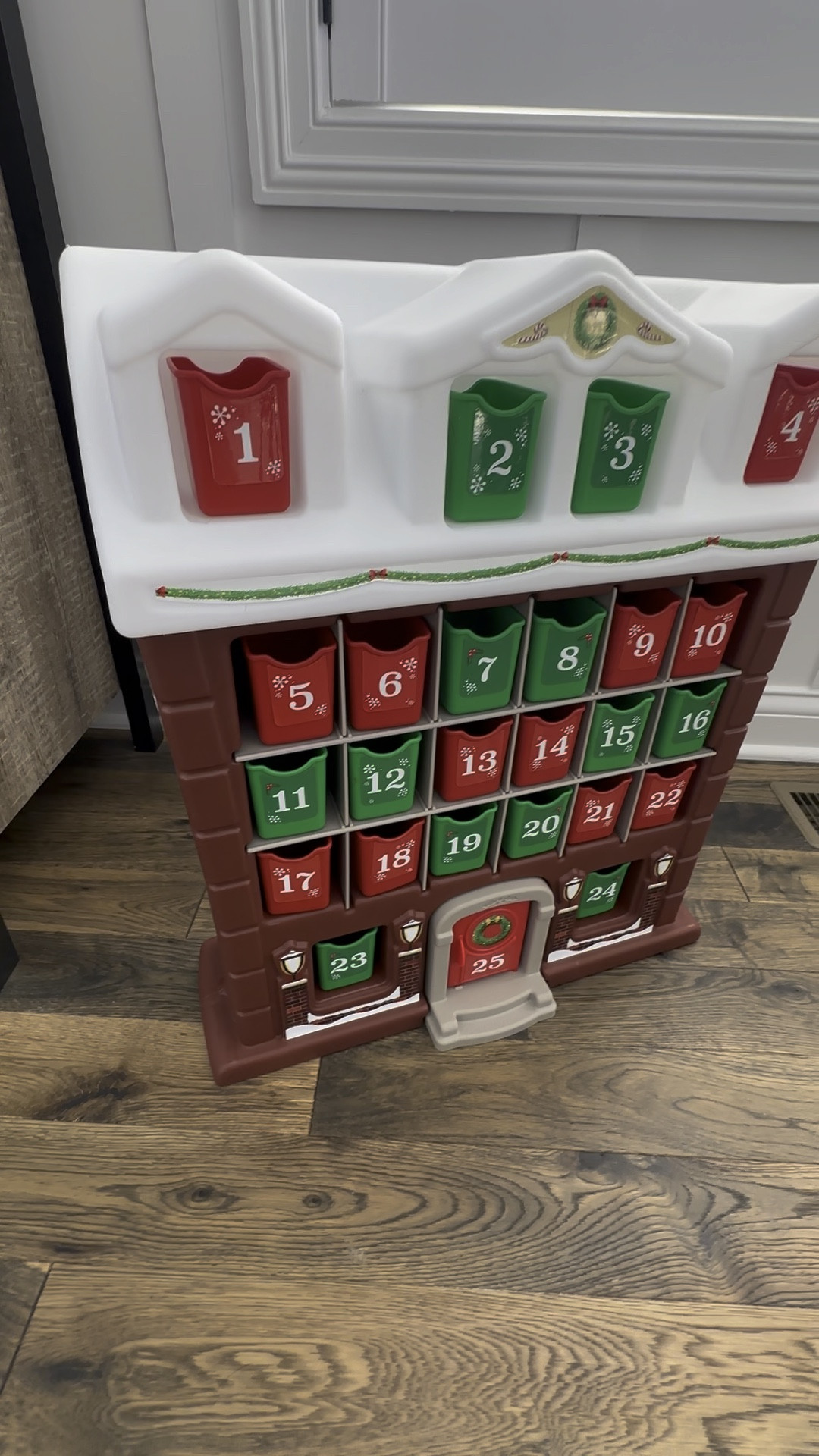 The cutest interactive advent calendar! Easy to assemble and perfect to put all the little gifts for your child  

#LTKHoliday #LTKSeasonal #LTKKids