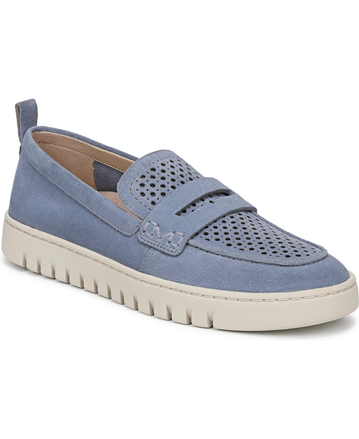 Vionic Women's Uptown Lace Up Sneakers - Pacific blue suede | Macy's
