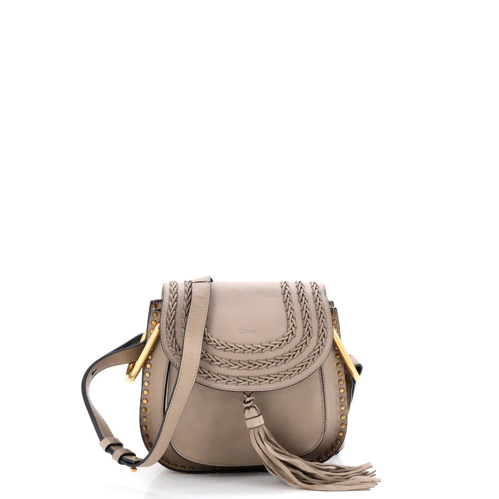 Hudson Handbag Whipstitch Leather Small | Rebag