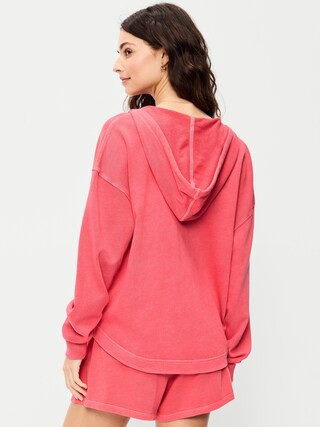 Oversized Tunic Beach Hoodie | Old Navy (US)