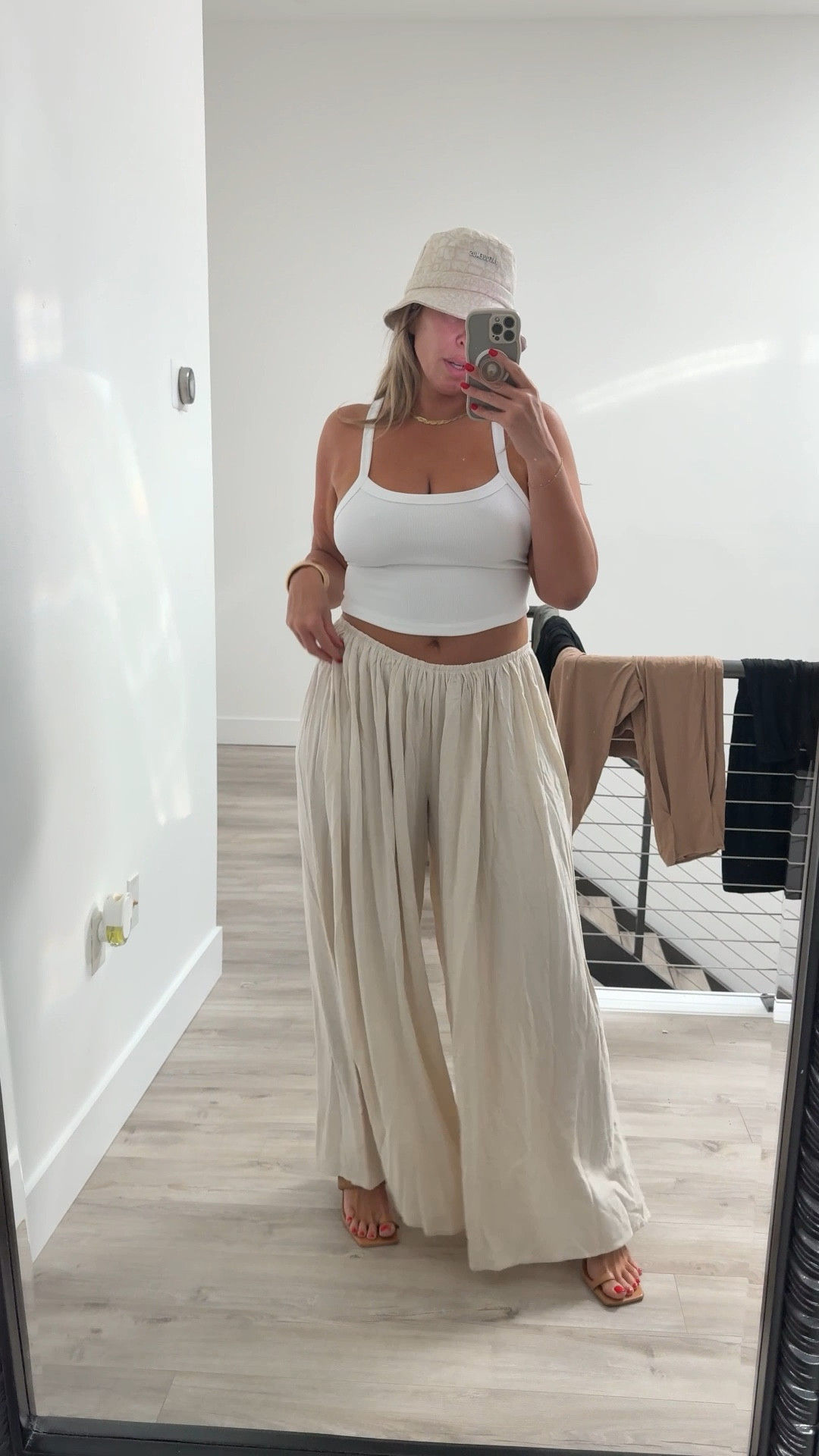 miami swim week looks.

pants L
tank XL
bucket hat size 58 (check their size guide)

also paired other tops to pair! 

#LTKStyleTip #LTKFindsUnder100 #LTKMidsize
