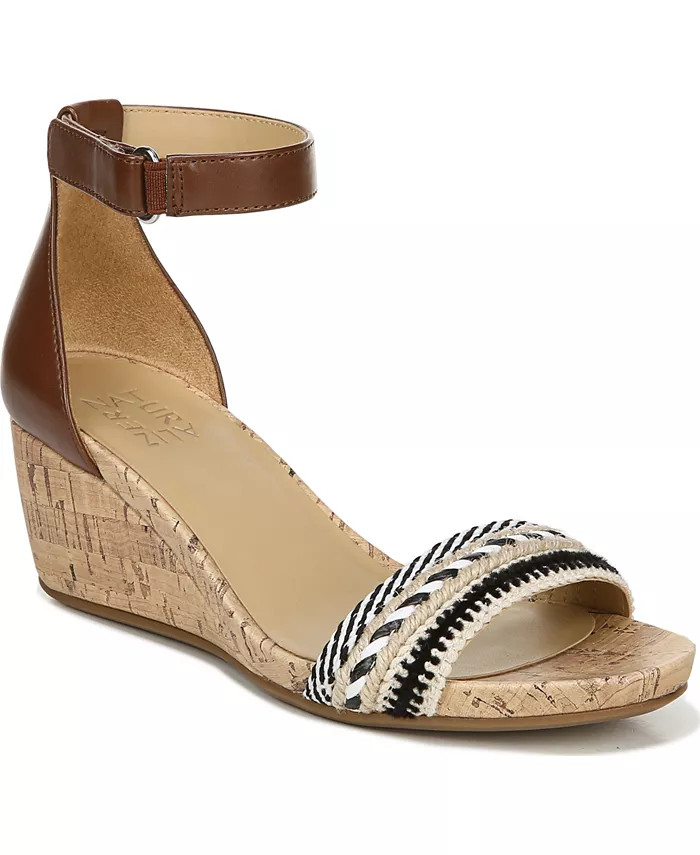 Areda Ankle Strap Wedge Sandals | Macys (US)