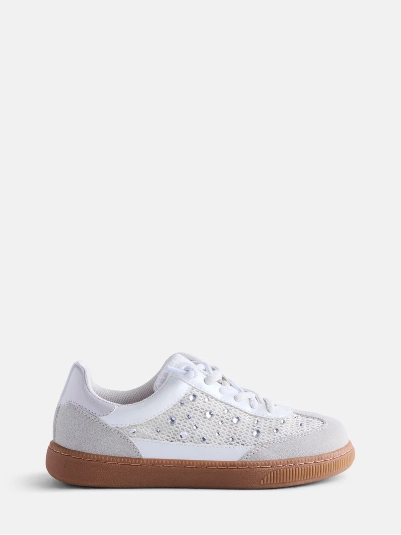 Madden NYC Girl\u2019s Rhinestone Embellished Casual Sneakers | Walmart (US)