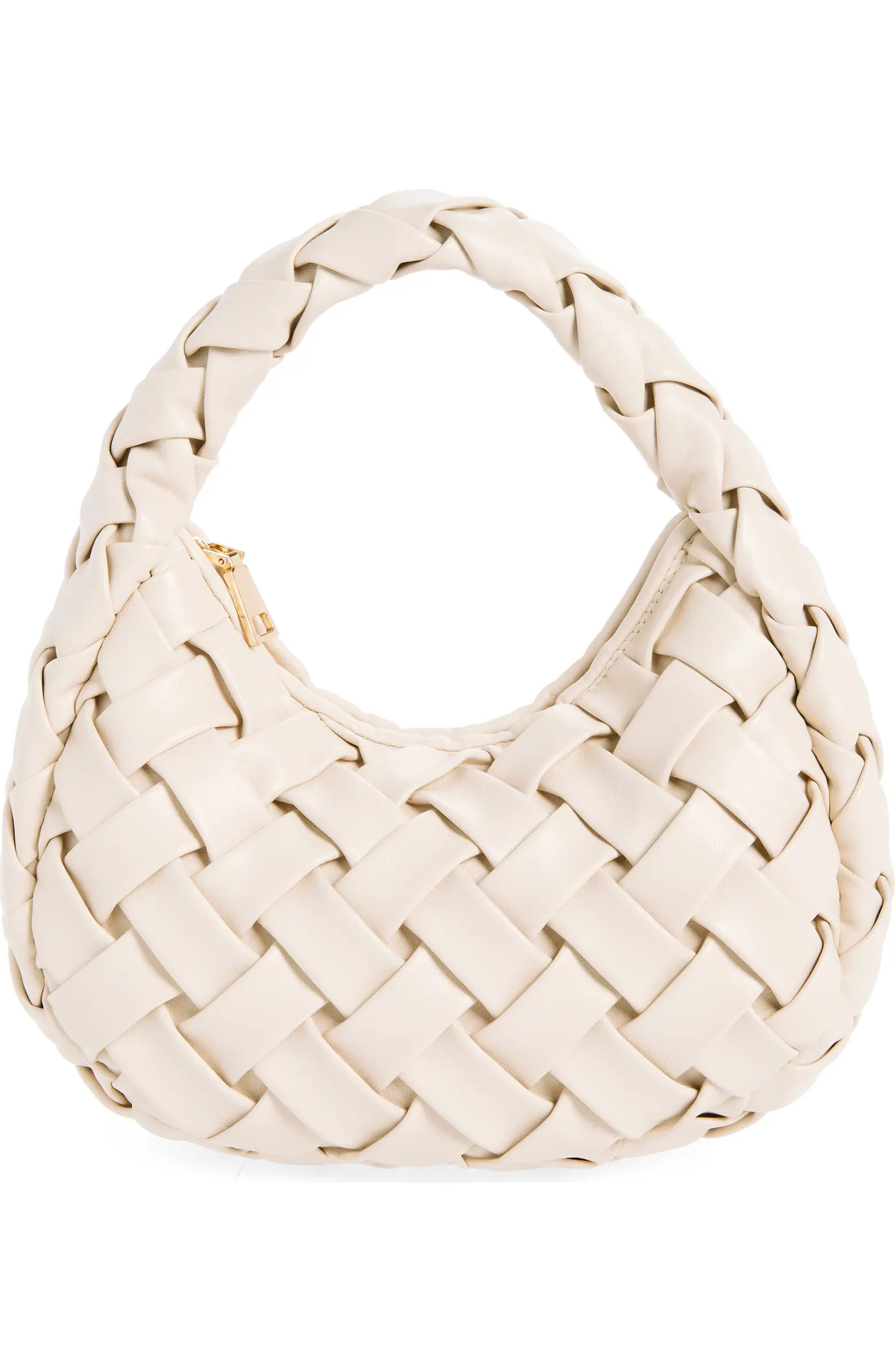URBAN EXPRESSIONS HANDBAGS Faux Leather Woven Shoulder Bag | Nordstromrack | Nordstrom Rack