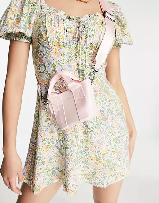 Claudia Canova mini grab bag in pink | ASOS (Global)