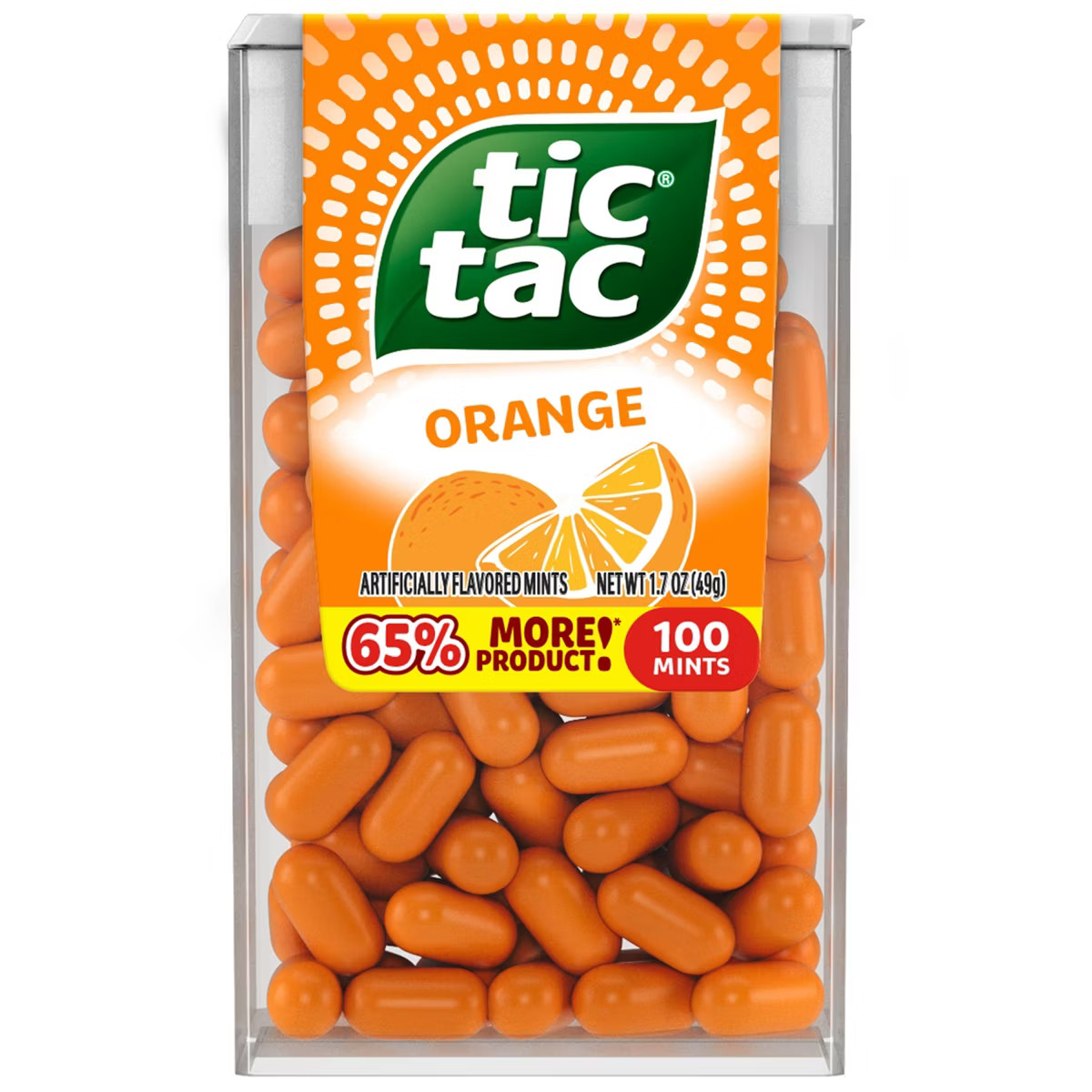 Tic Tac Single Orange 100ct/1.7oz | Target